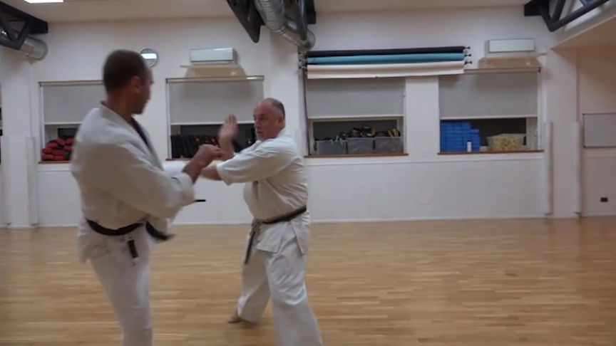 Sneak and Peak - karate